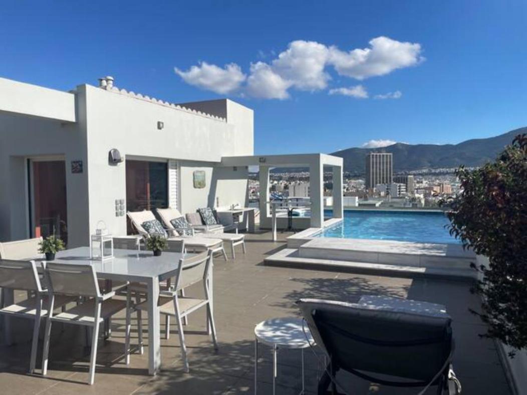 Athens Lycabettus Hill Penthouse, Private Roof Garden & Pool Atenas Exterior foto