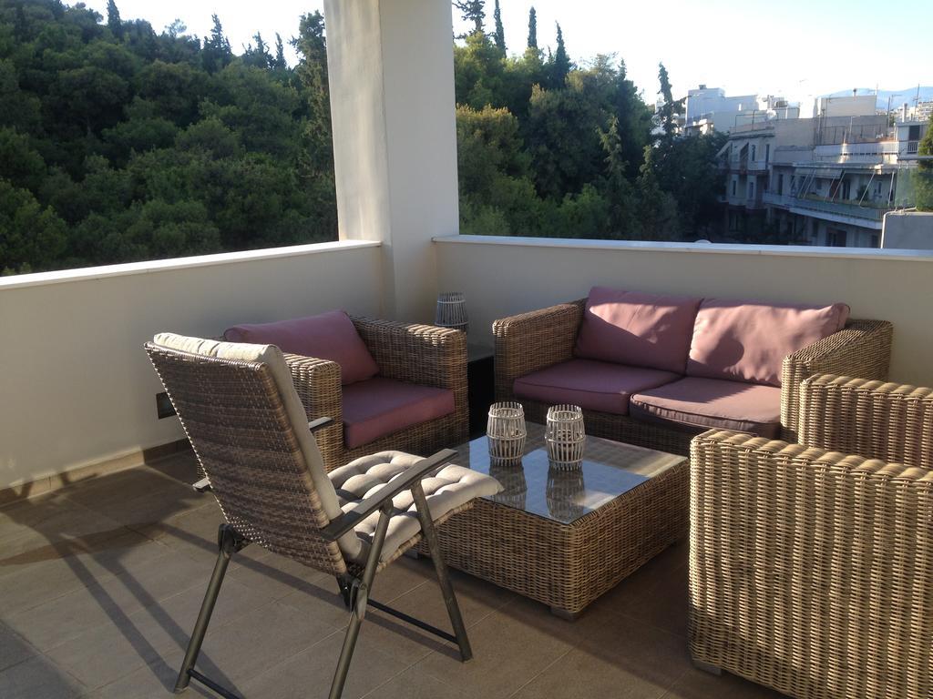 Athens Lycabettus Hill Penthouse, Private Roof Garden & Pool Atenas Exterior foto