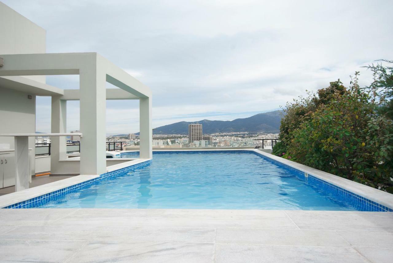 Athens Lycabettus Hill Penthouse, Private Roof Garden & Pool Atenas Exterior foto