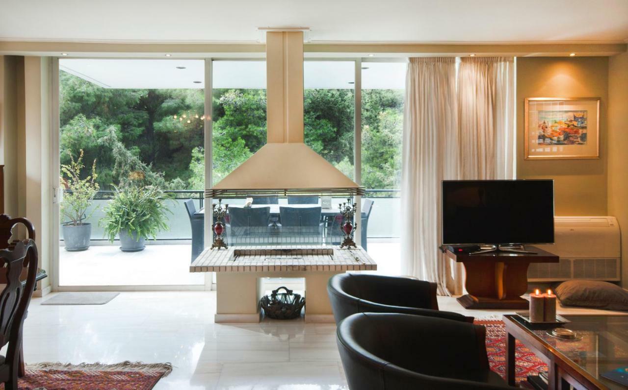 Athens Lycabettus Hill Penthouse, Private Roof Garden & Pool Atenas Exterior foto