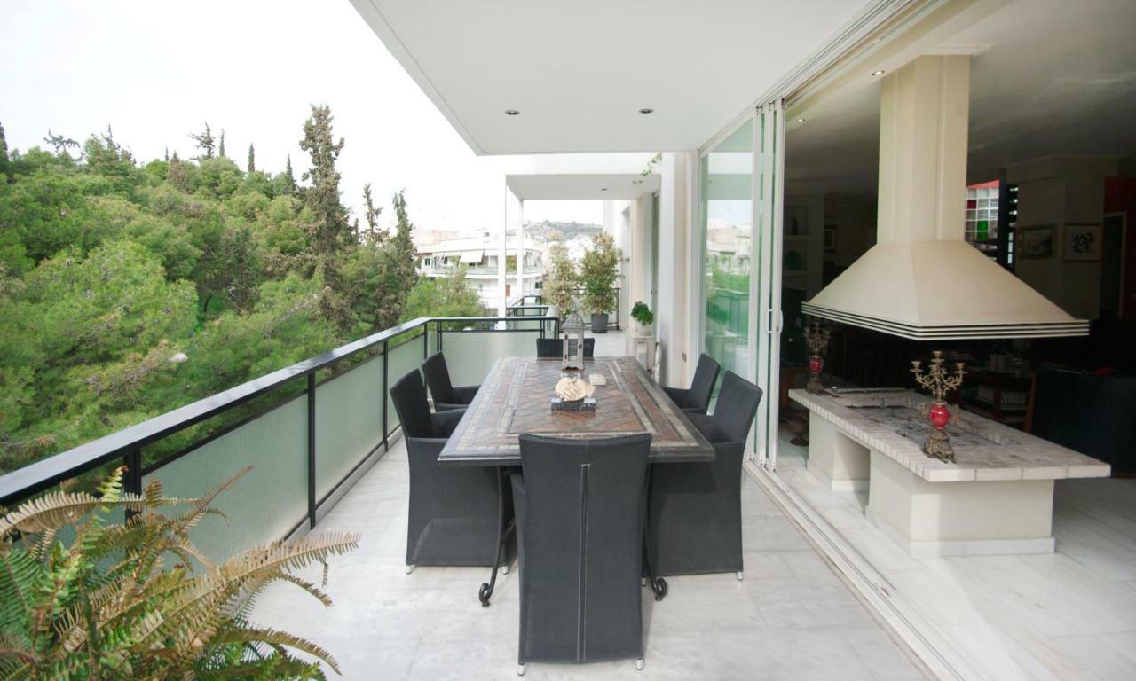 Athens Lycabettus Hill Penthouse, Private Roof Garden & Pool Atenas Exterior foto